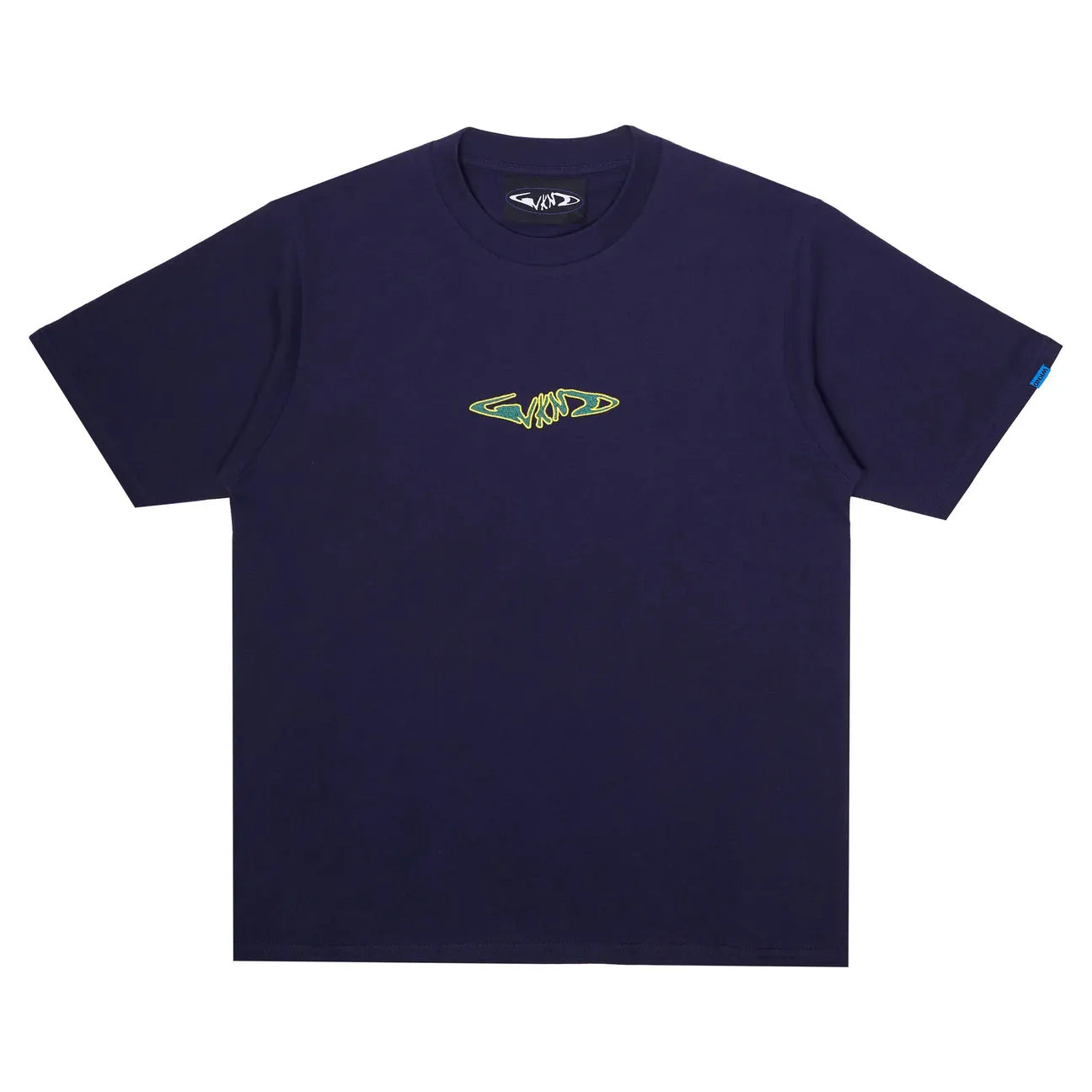WKND - Fishbone Tee - Navy sold by Them Skates