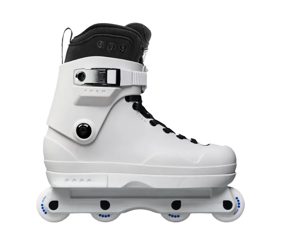 909 WHITE - NEW 909 INTUITION LINER made by Them Skates