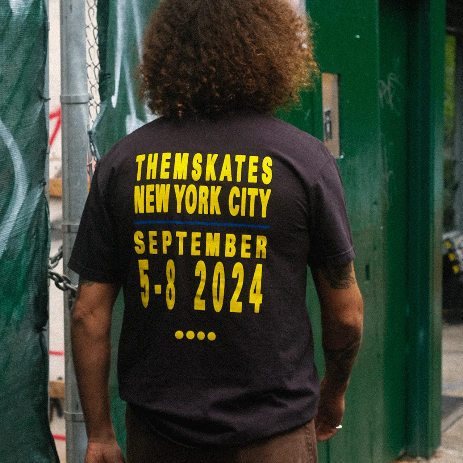 NYC SHIRT - BLACK sold by Them Skates product image thumbnail 4
