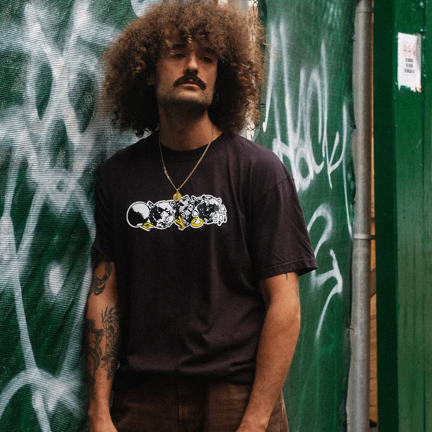 NYC SHIRT - BLACK sold by Them Skates product image thumbnail 3