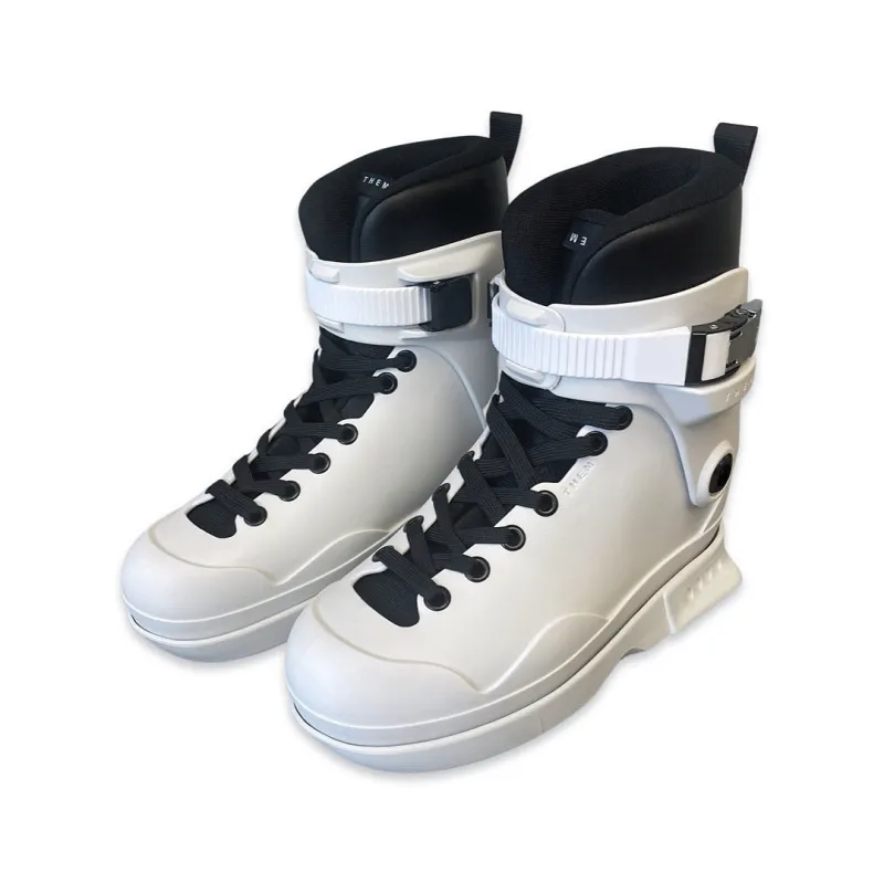 909 WHITE BOOT ONLY sold by Them Skates
