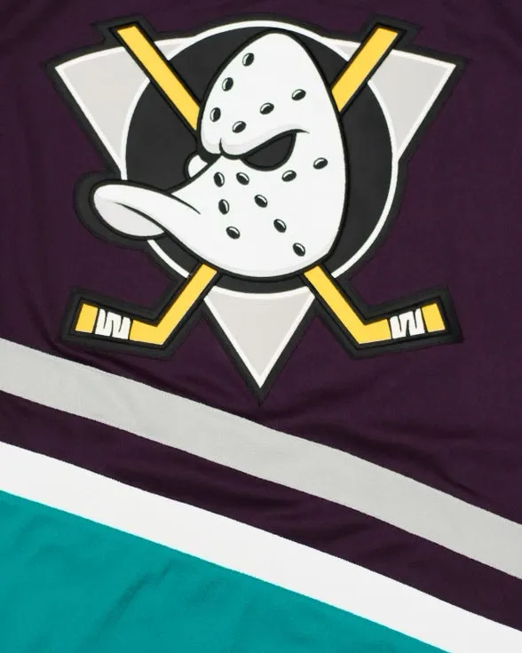 ANAHEIM DUCKS 1993 CLASSIC JERSEY - PURPLE sold by Them Skates product image thumbnail 2