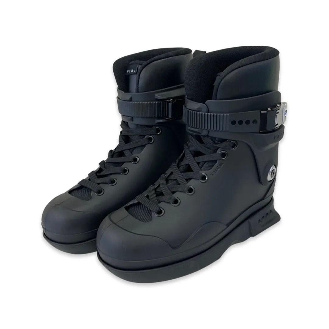 909 BLACK BOOT ONLY sold by Them Skates