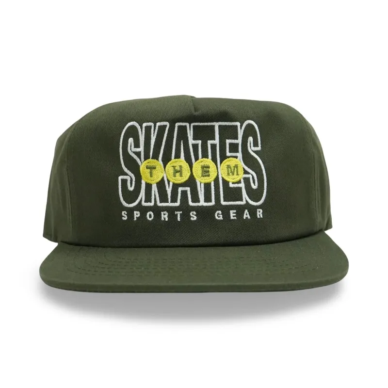 THEM SPORTS GEAR HAT - GREEN sold by Them Skates