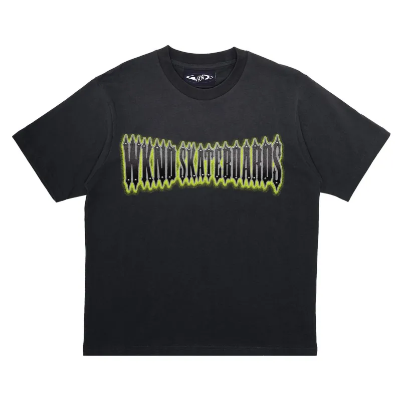 WKND - Wrought Tee - Black made by Them Skates
