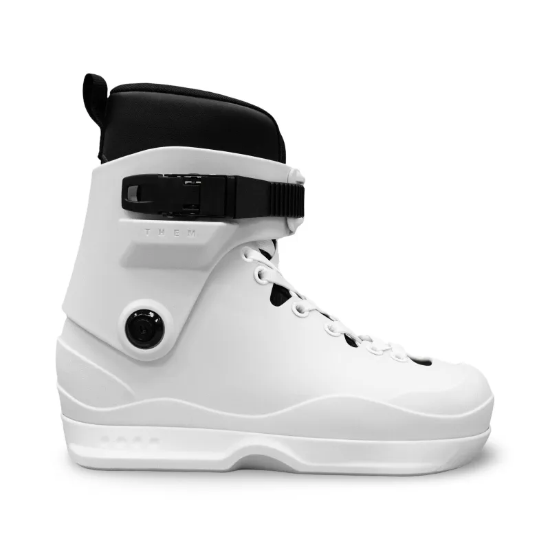 901 WHITE  BOOT ONLY - PRE - ORDER - SHIPS MAY sold by Them Skates