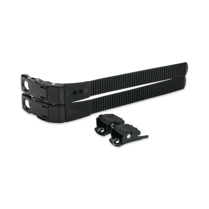 909 - BLACK - METAL BUCKLE made by Them Skates