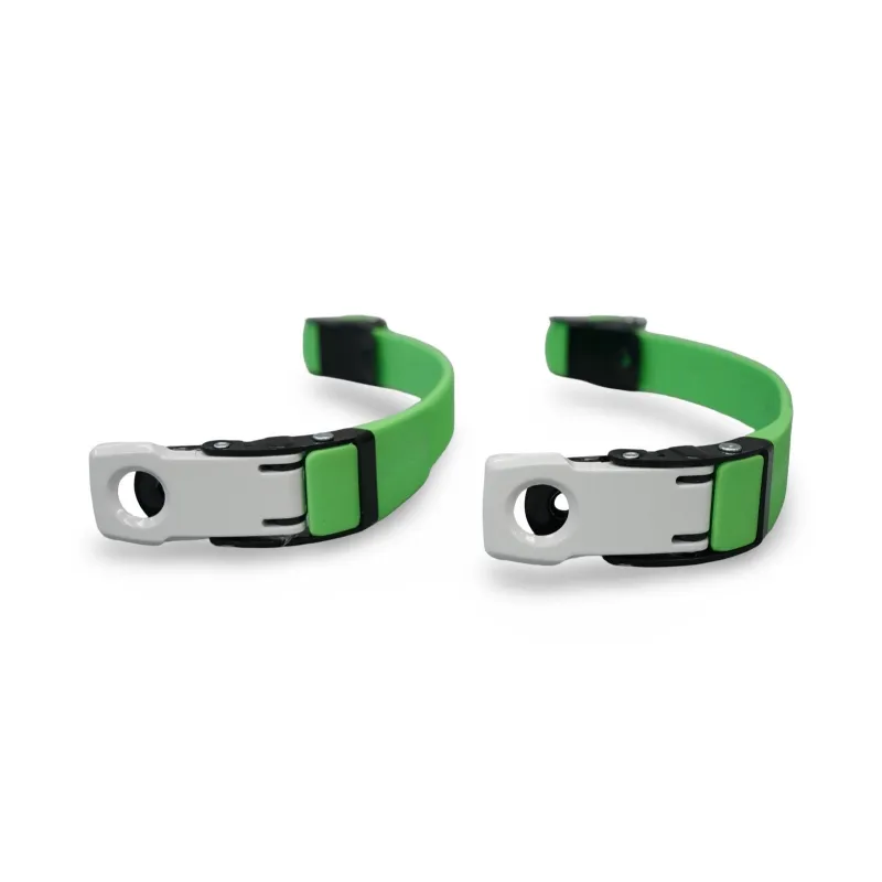 JSR - 909 GREEN - White Buckle made by Them Skates