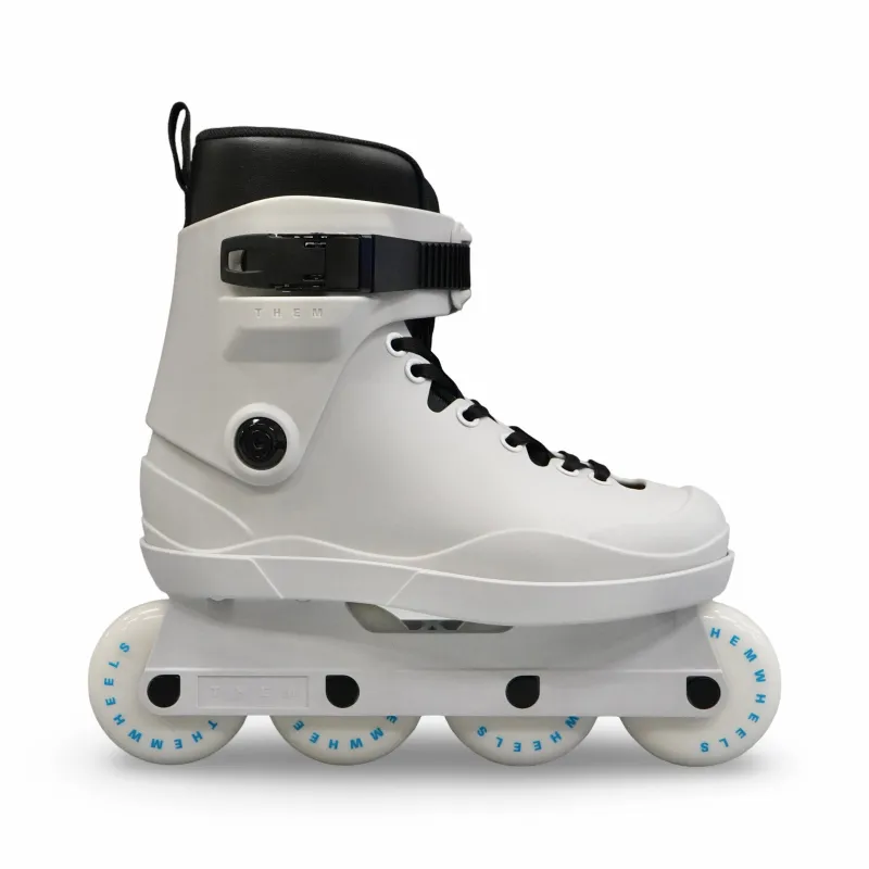 901 WHITE  80MM COMPLETE - PRE - ORDER - SHIPS MAY made by Them Skates