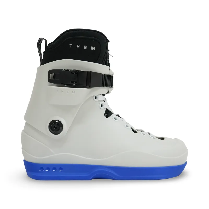 901 WHITE BOOT ONLY.- INTUITION 909 LINER made by Them Skates