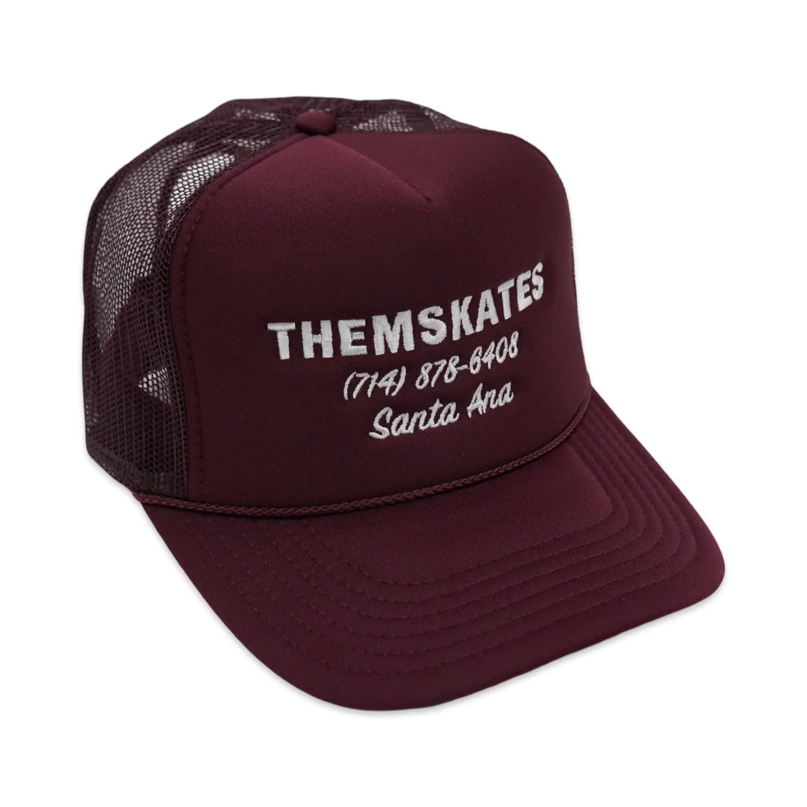 Them Skates Trucker - Burgandy - SANTA ANA sold by Them Skates