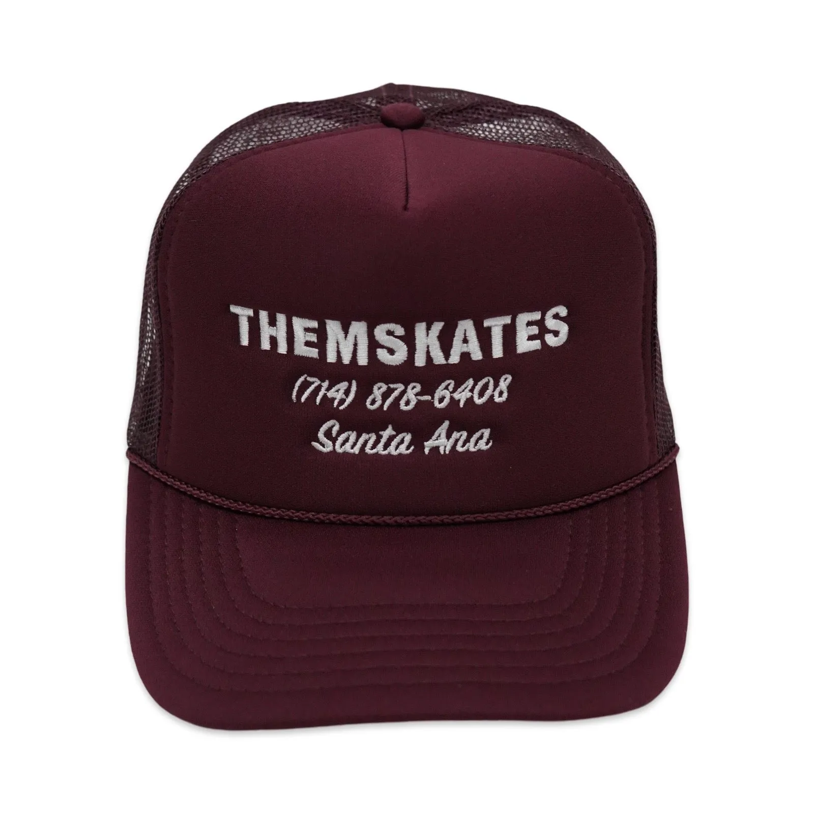 Them Skates Trucker - Burgandy - SANTA ANA sold by Them Skates product image thumbnail 2