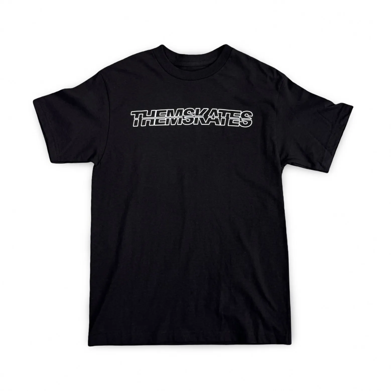 THEM SKATES T-SHIRT - BLACK sold by Them Skates
