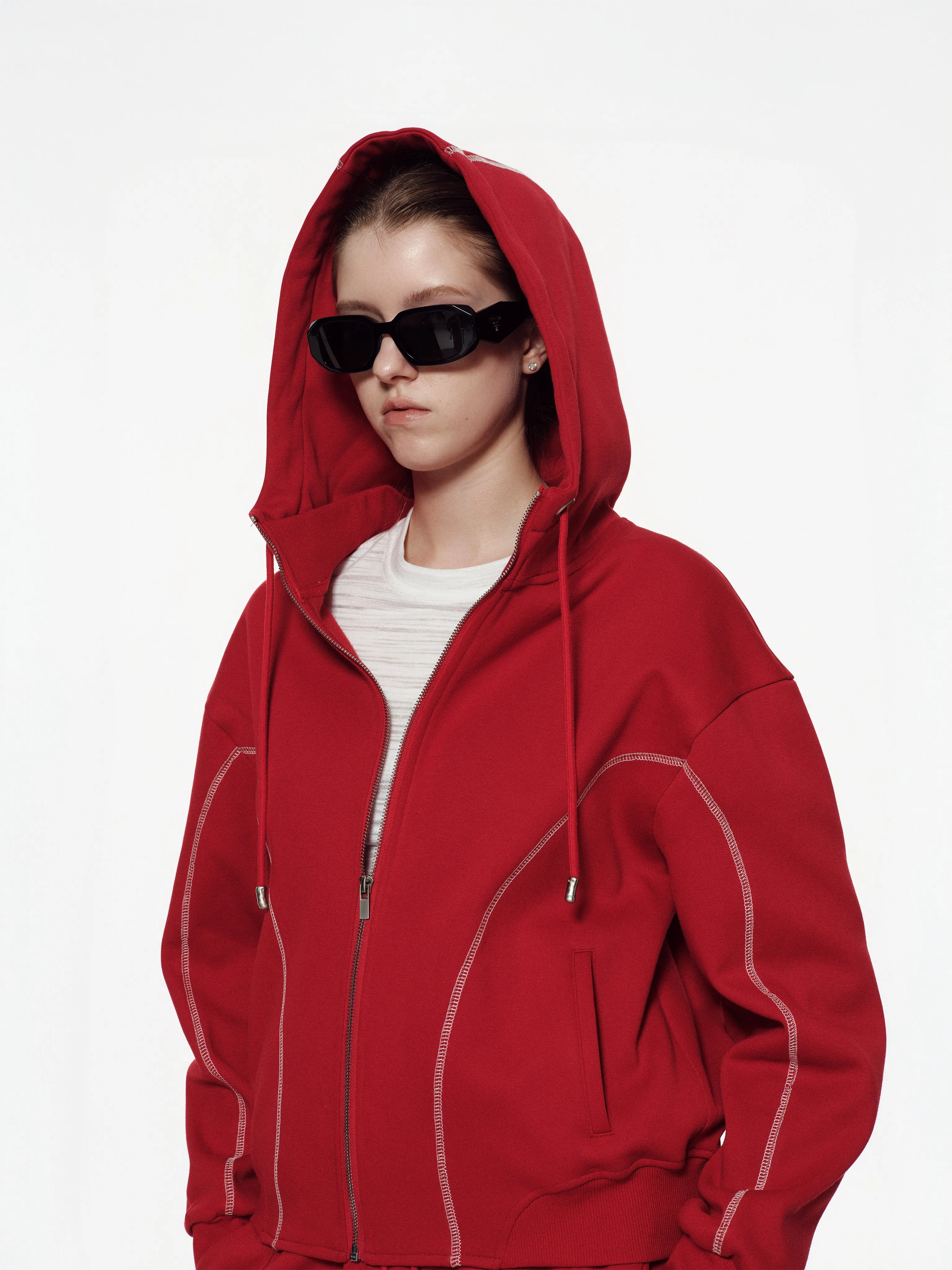 Sculpted Track Jacket - sold by Yhone