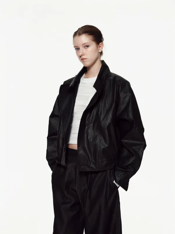 Coated Canvas Jacket - sold by Yhone