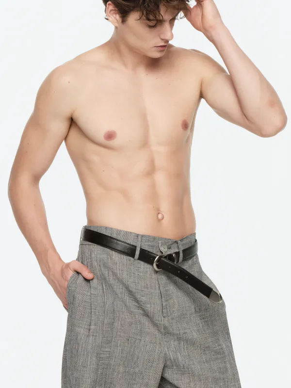 Silver Buckle Belt sold by Yhone