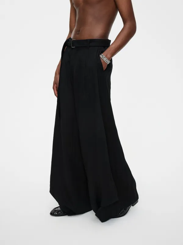 Draped Pleated Pants sold by Yhone