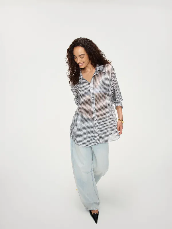 Mirror Plaid shirt sold by Yhone