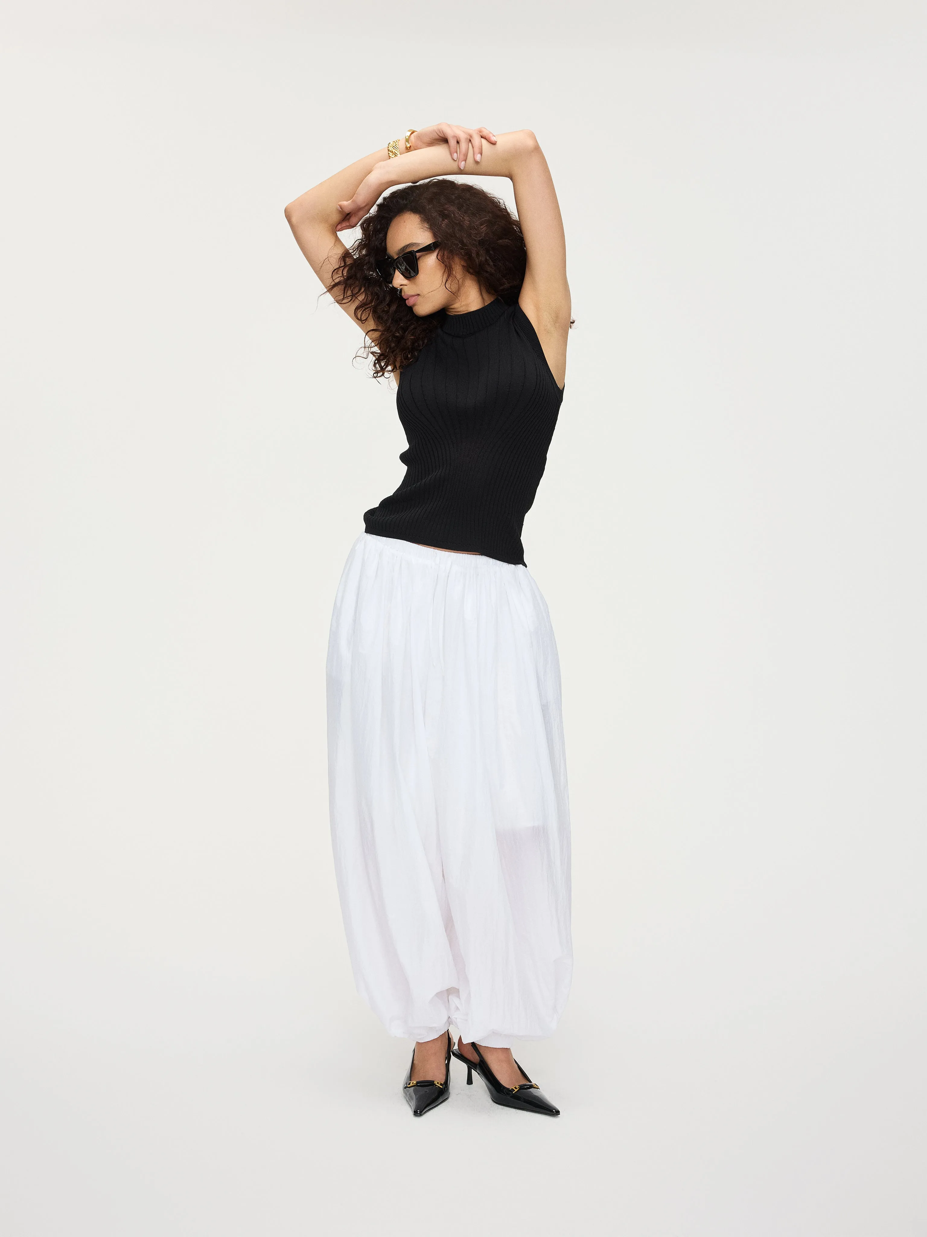 Stretch Balloon Pants sold by Yhone product image thumbnail 3