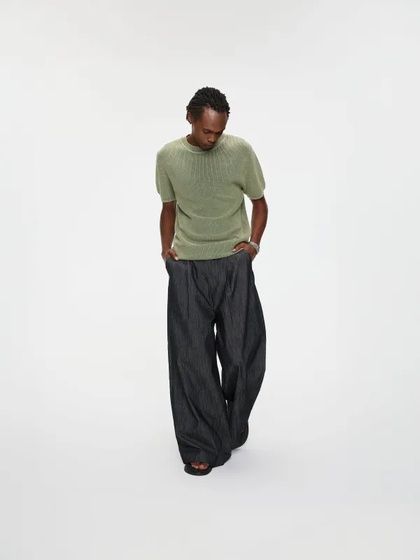 Gents Olive T Top sold by Yhone