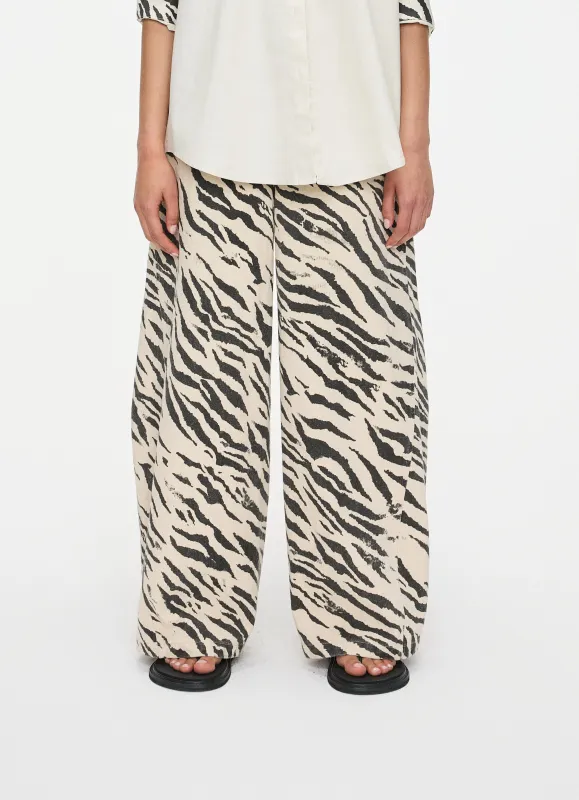 Zebra Volume Pants sold by Yhone