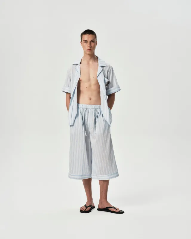 Blue Resort Shorts made by YHONE