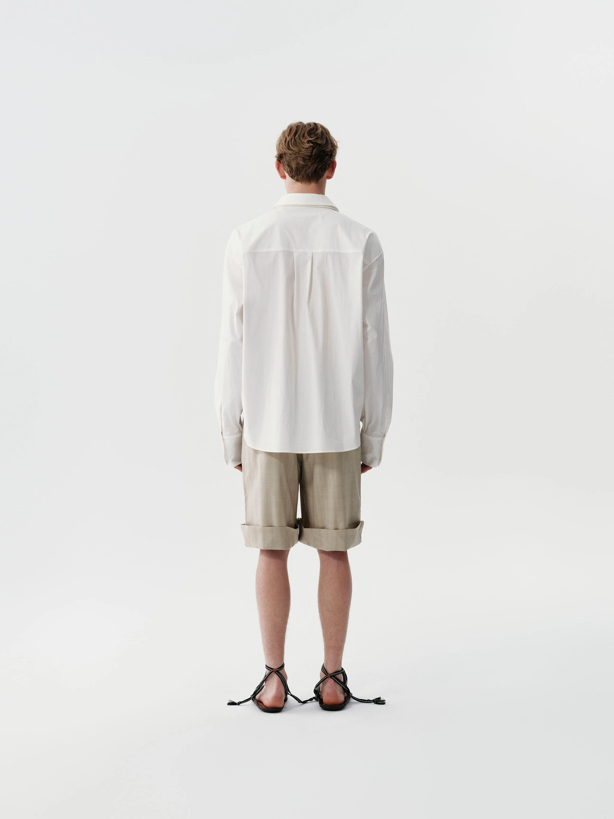 Structure Collar Shirt sold by YHONE