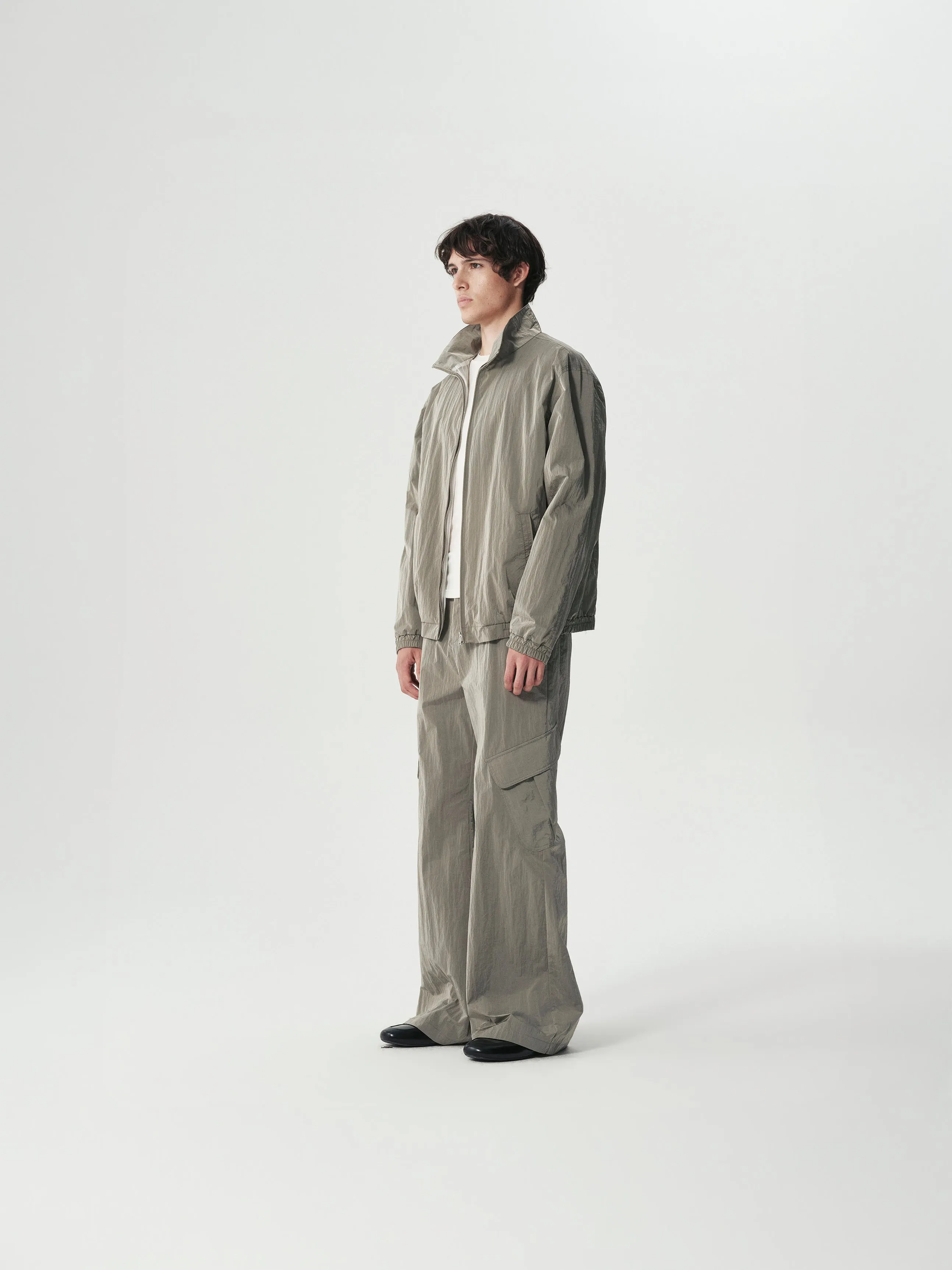 Crinkle Nylon Track Jacket sold by YHONE product image thumbnail 3