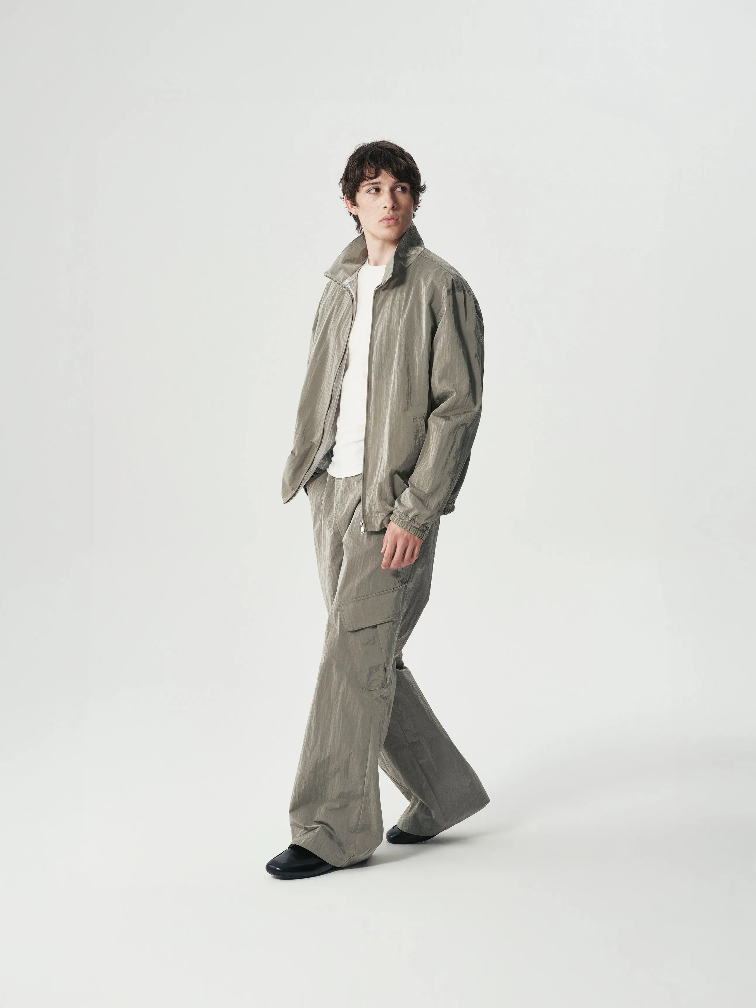 Crinkle Nylon Track Jacket sold by YHONE product image thumbnail 5