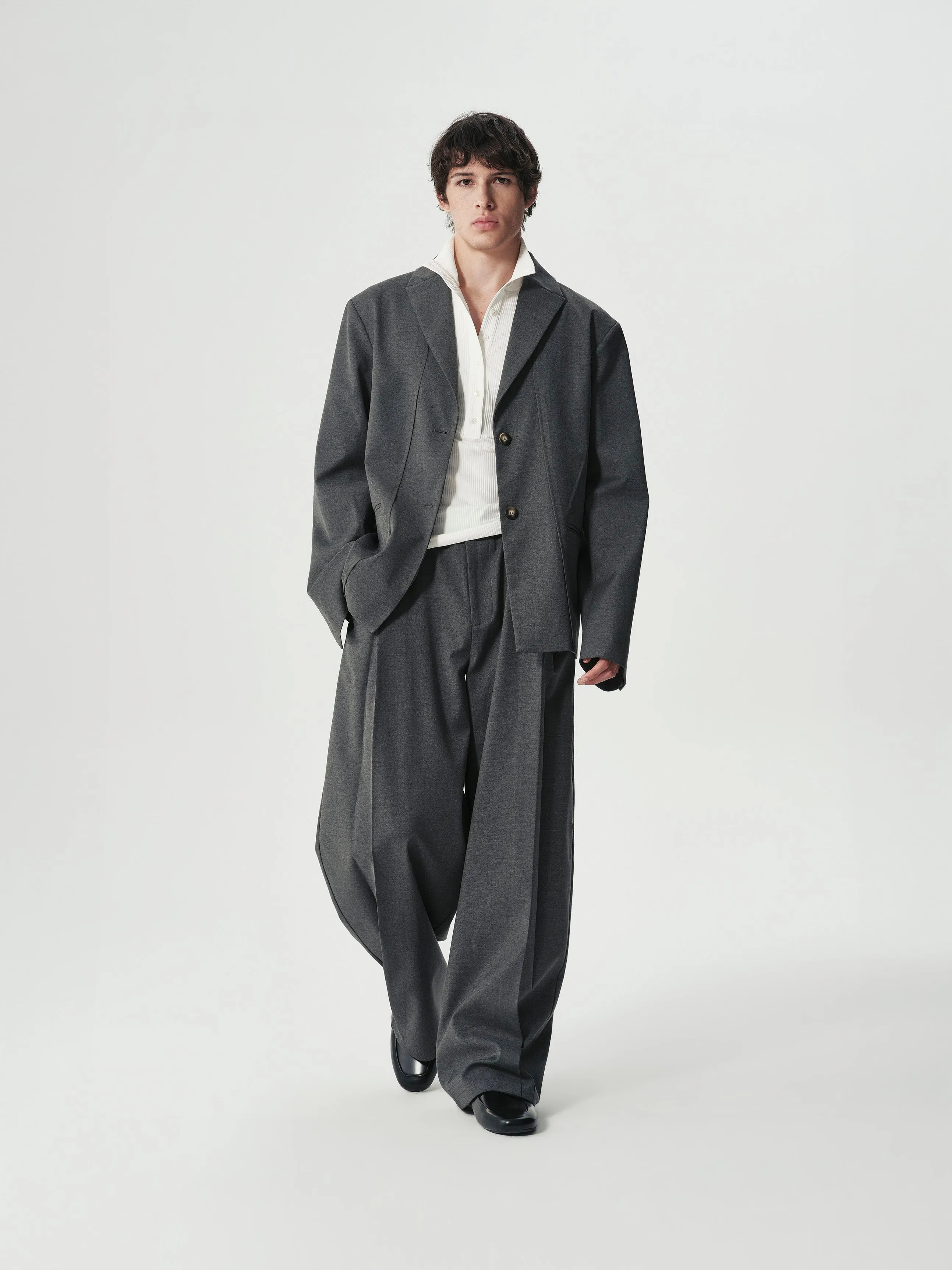 Two-Button Blazer sold by YHONE