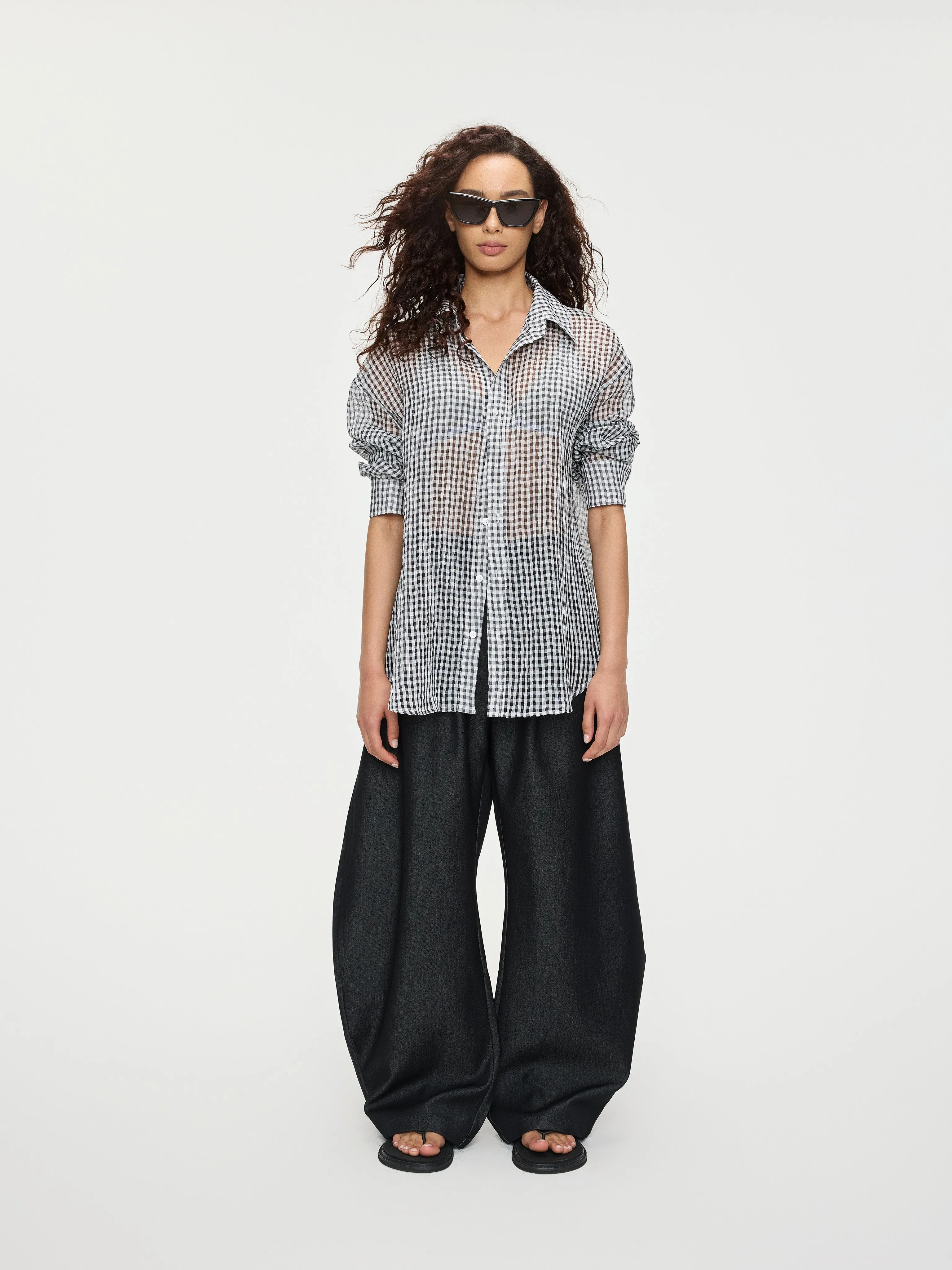 Black Bold Pants sold by Yhone product image thumbnail 5