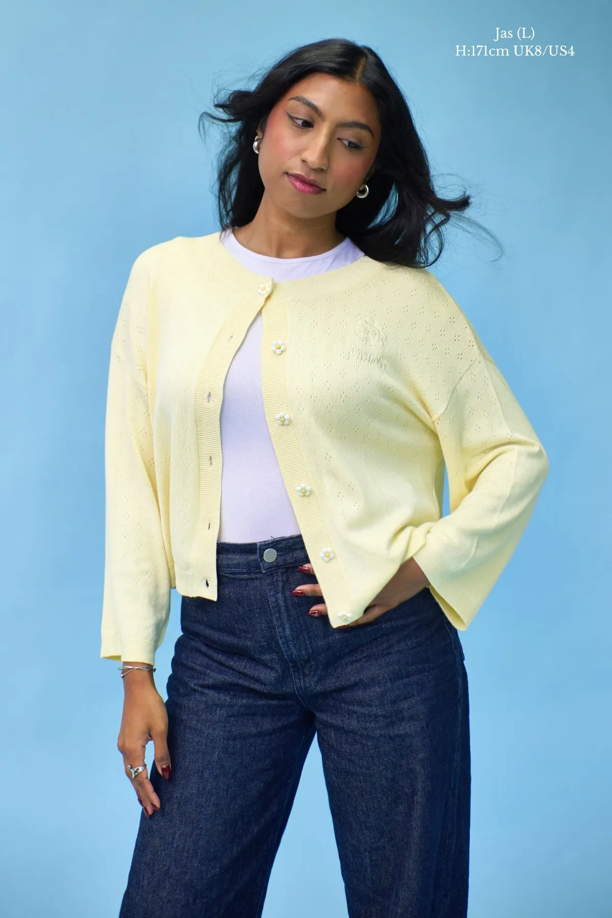 BUTTER DAISY BLOOM CARDIGAN sold by Playhood product image thumbnail 2