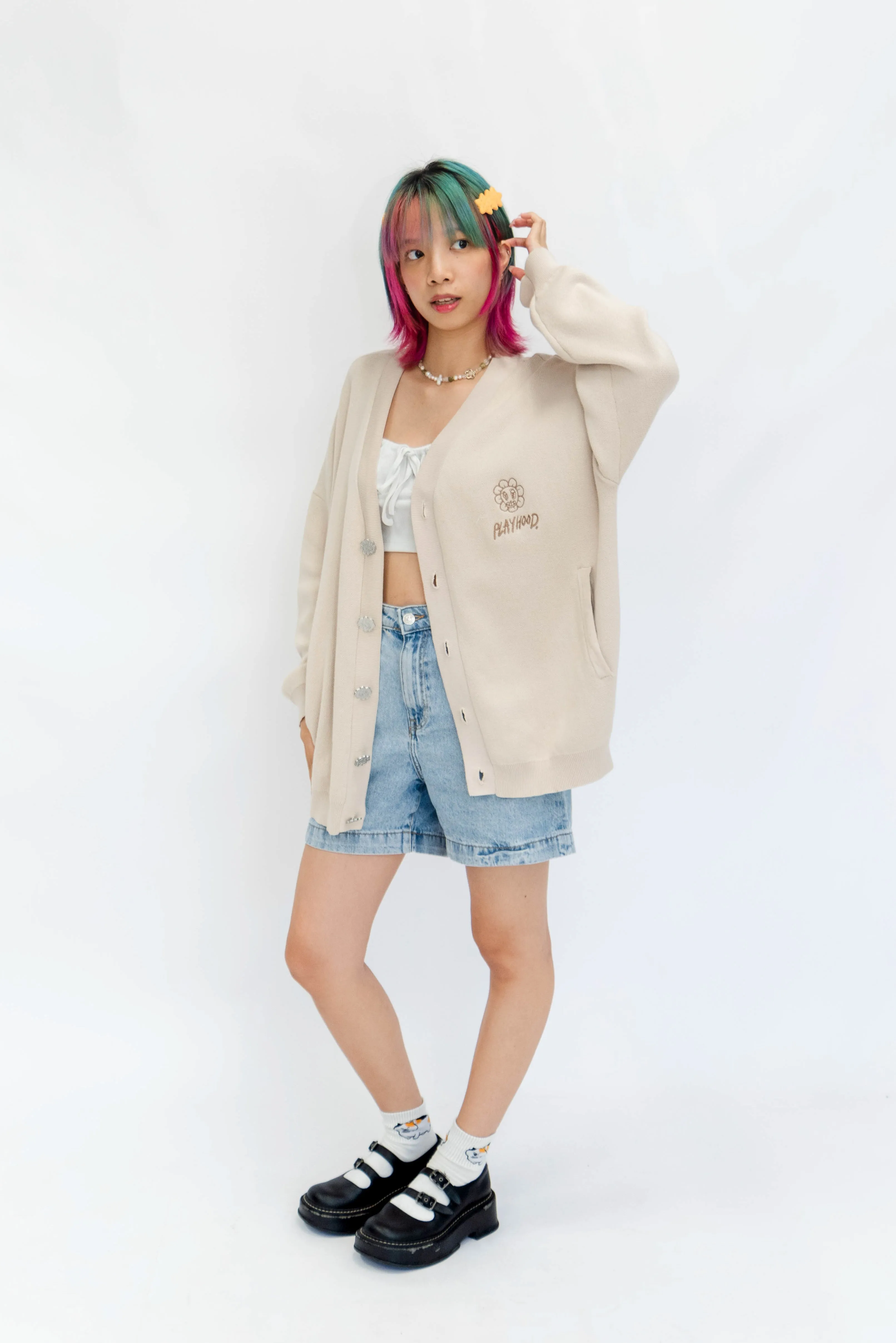 Vanilla Hoodie Hood cardigan sold by Playhood product image thumbnail 5