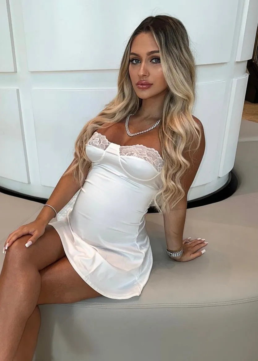 CHERIE DRESS (WHITE) sold by Lemon Heaven product image thumbnail 4