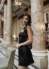CHERIE DRESS (BLACK) sold by Lemon Heaven