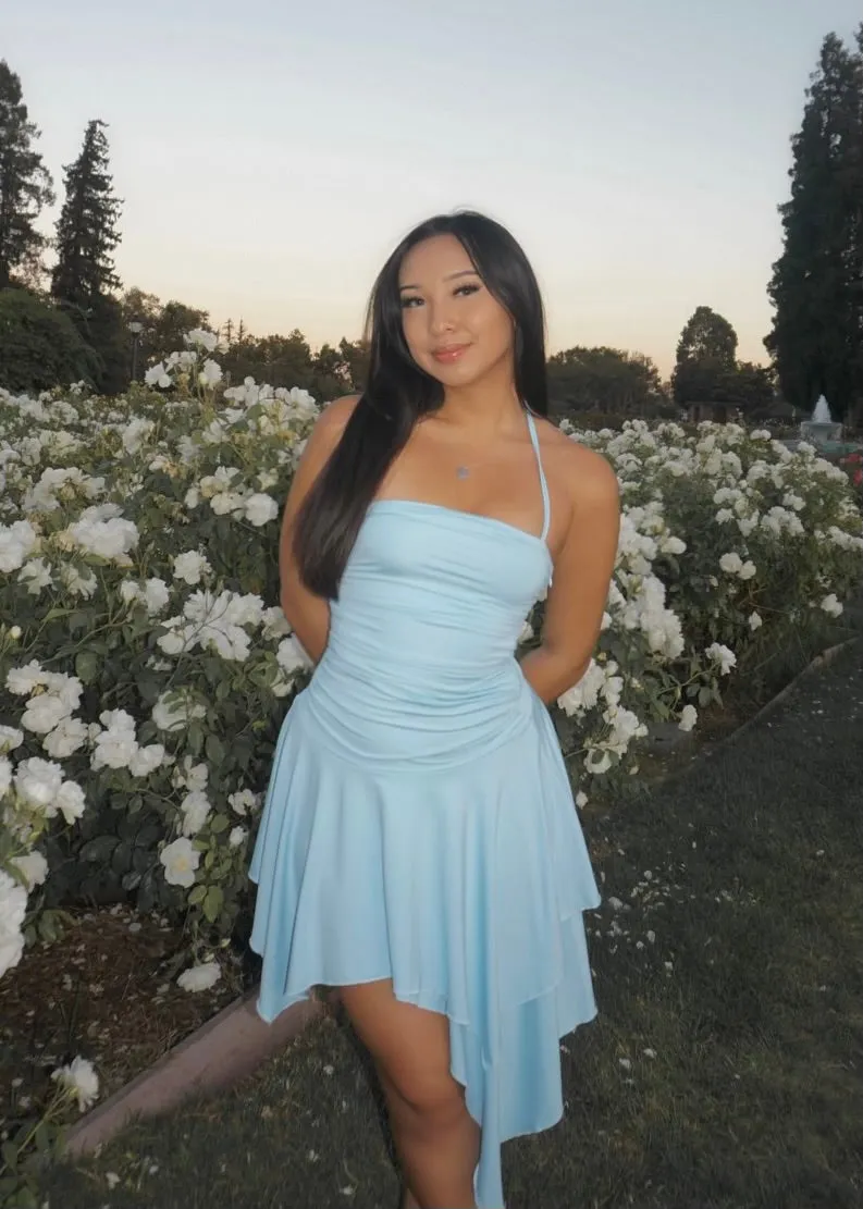 EMILY DRESS (BLUE) sold by Lemon Heaven