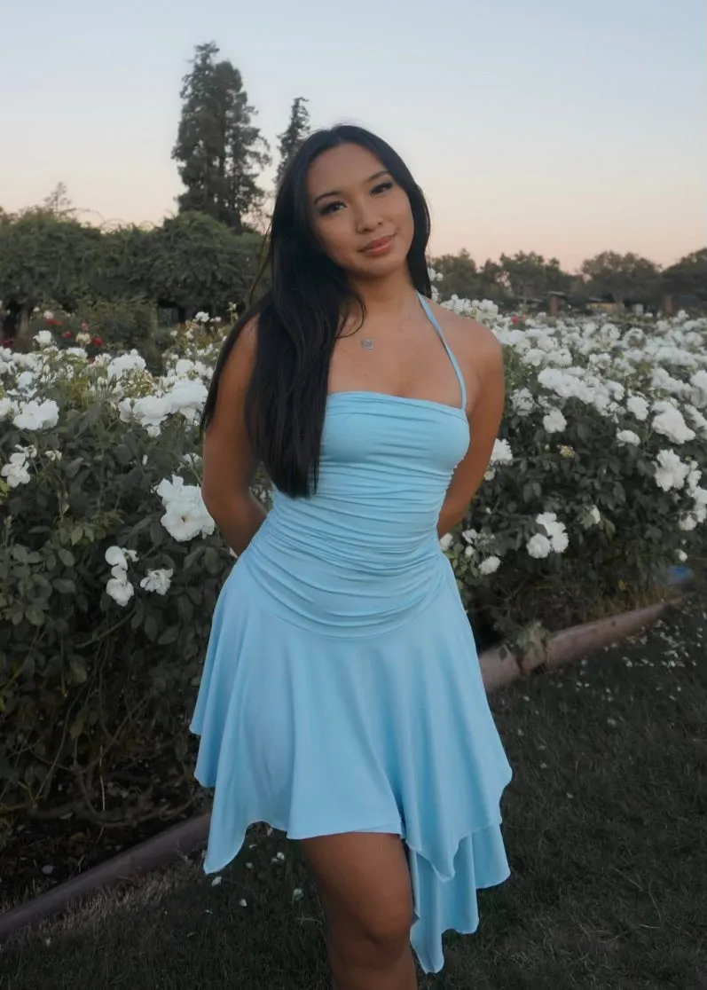 EMILY DRESS (BLUE) sold by Lemon Heaven product image thumbnail 5