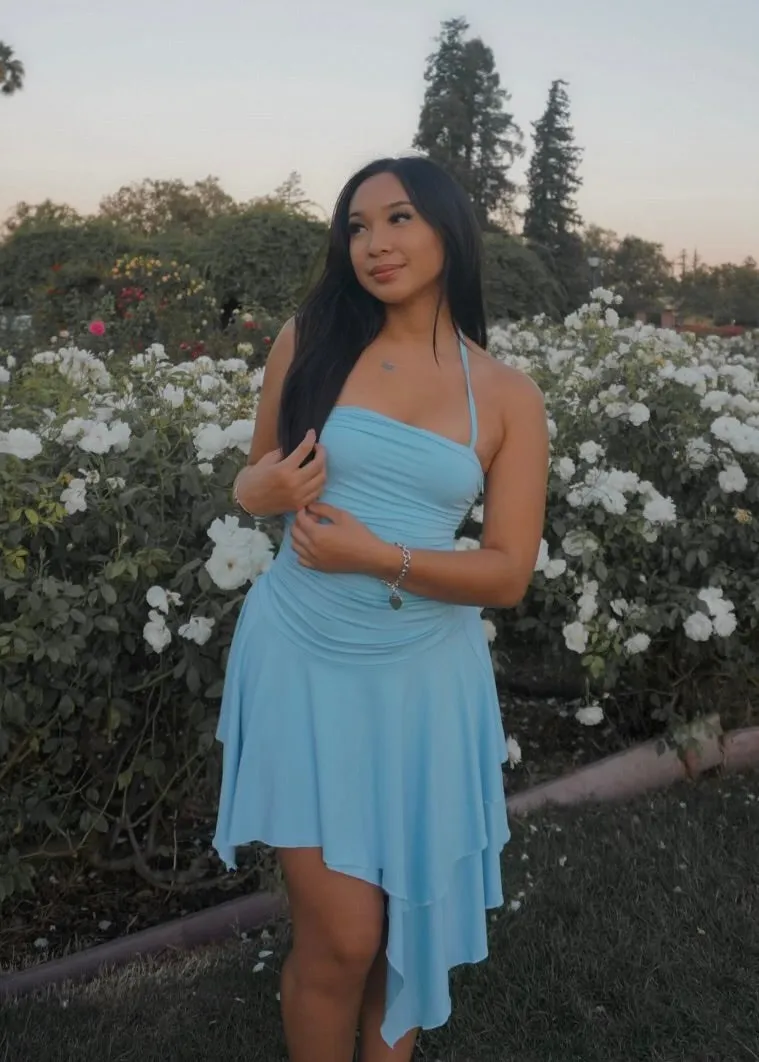 EMILY DRESS (BLUE) sold by Lemon Heaven product image thumbnail 3