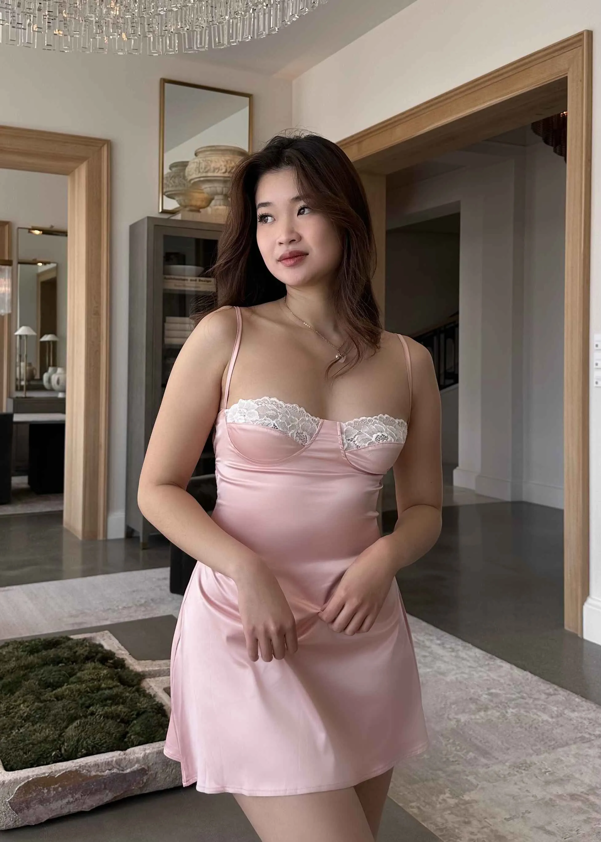 CHERIE DRESS (PINK) sold by Lemon Heaven