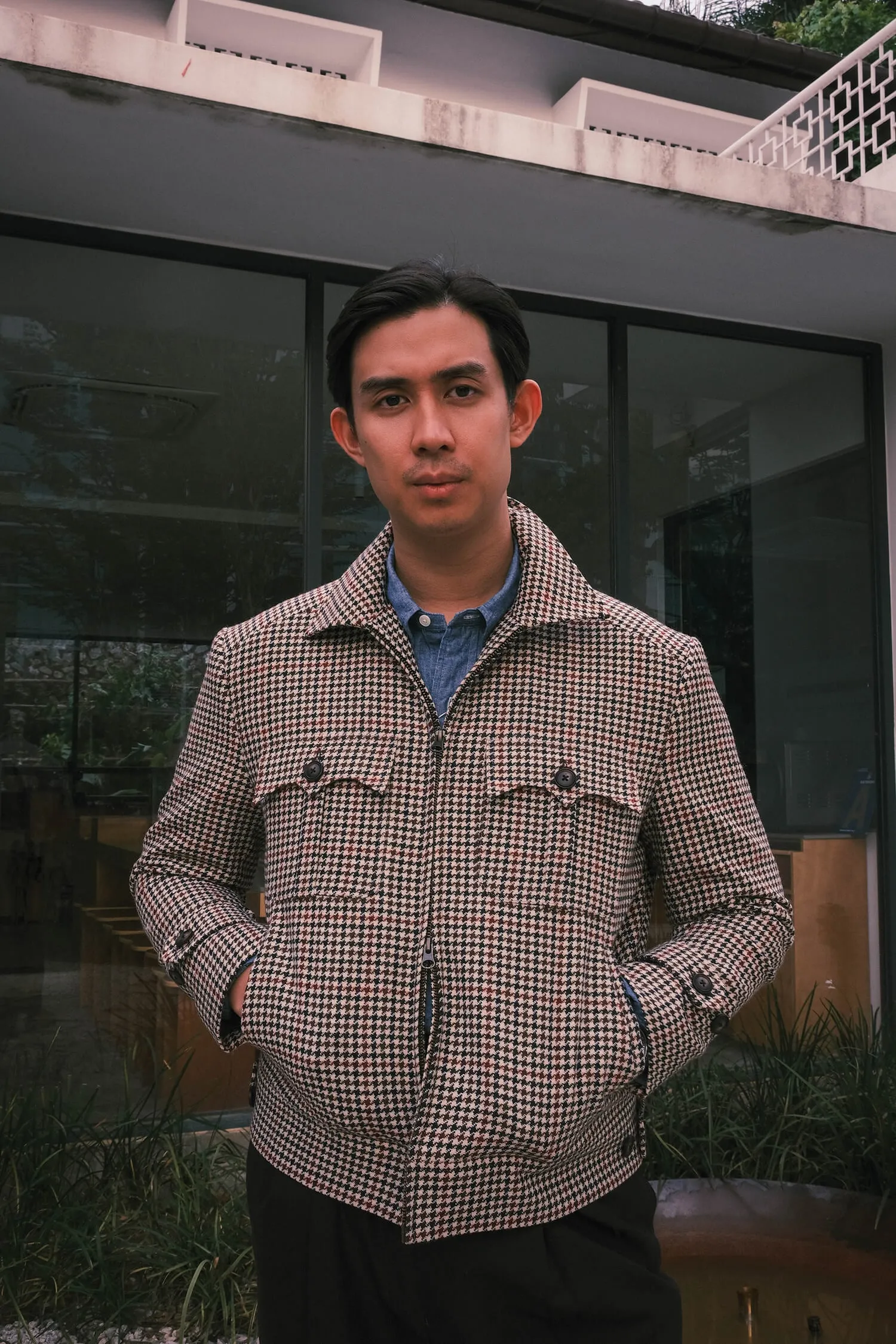 the Jerald Car jacket sold by The Compendium