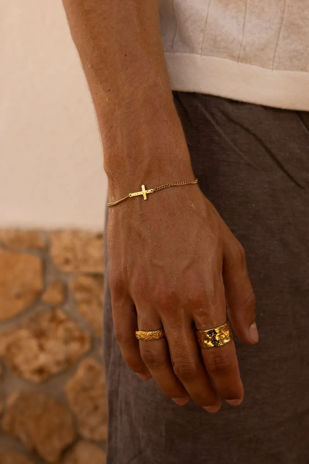 CROSS BRACELET sold by Cainte product image thumbnail 2