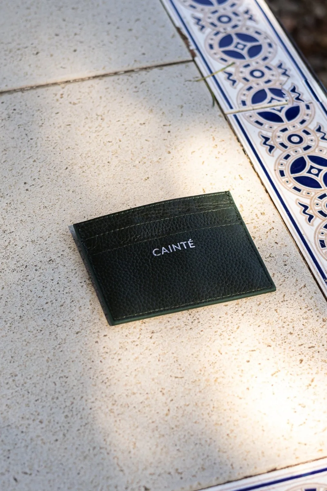 CARDHOLDER GREEN sold by Cainte product image thumbnail 4