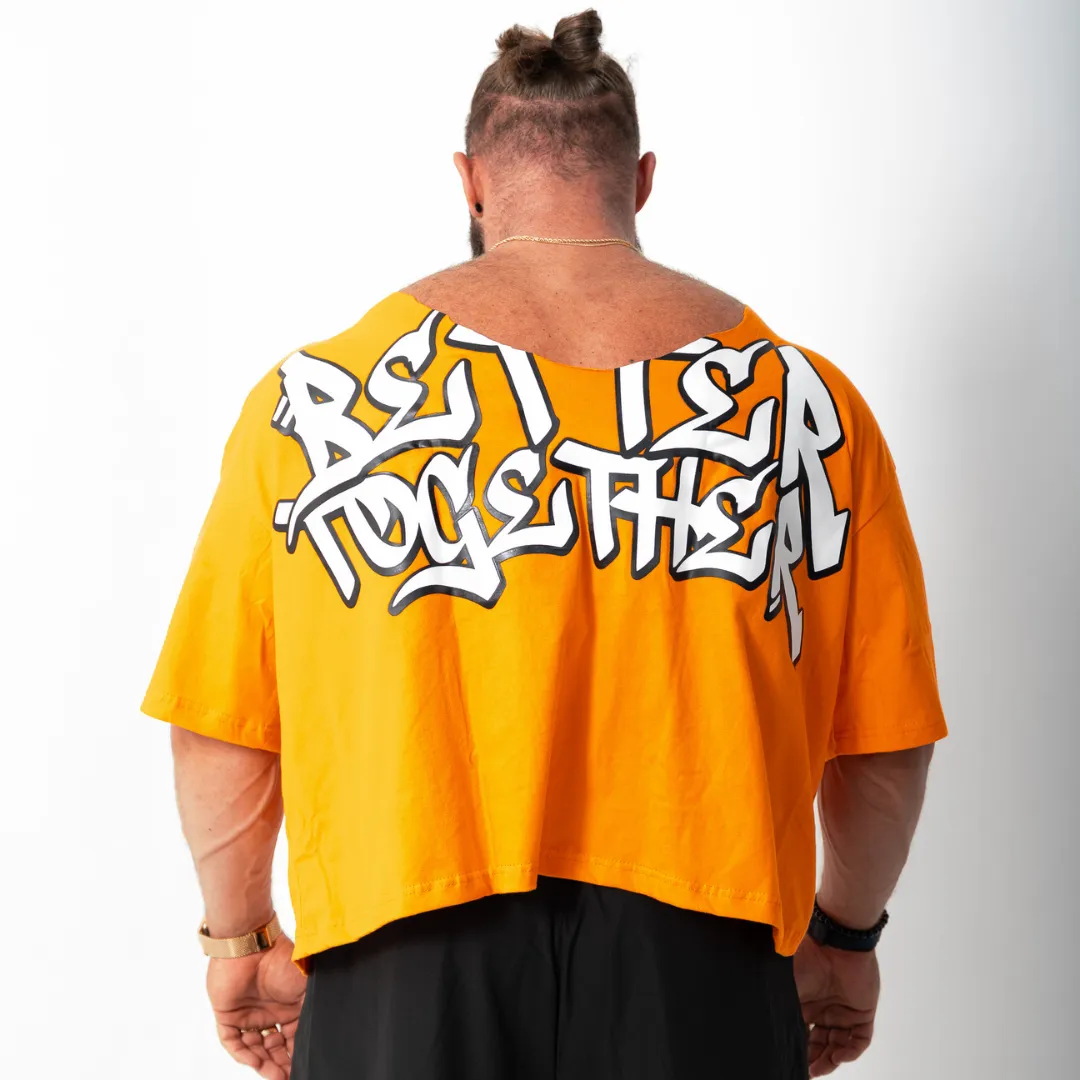 Limited 80s Oversized Retro Crop Shirt "Better Together" sold by Level Equipment product image thumbnail 2