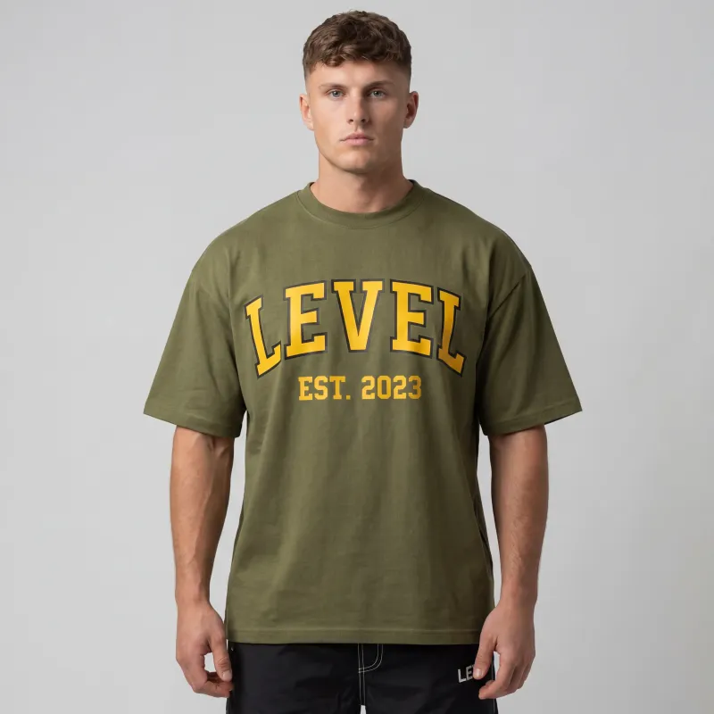 College Oversized Shirt made by Level Equipment