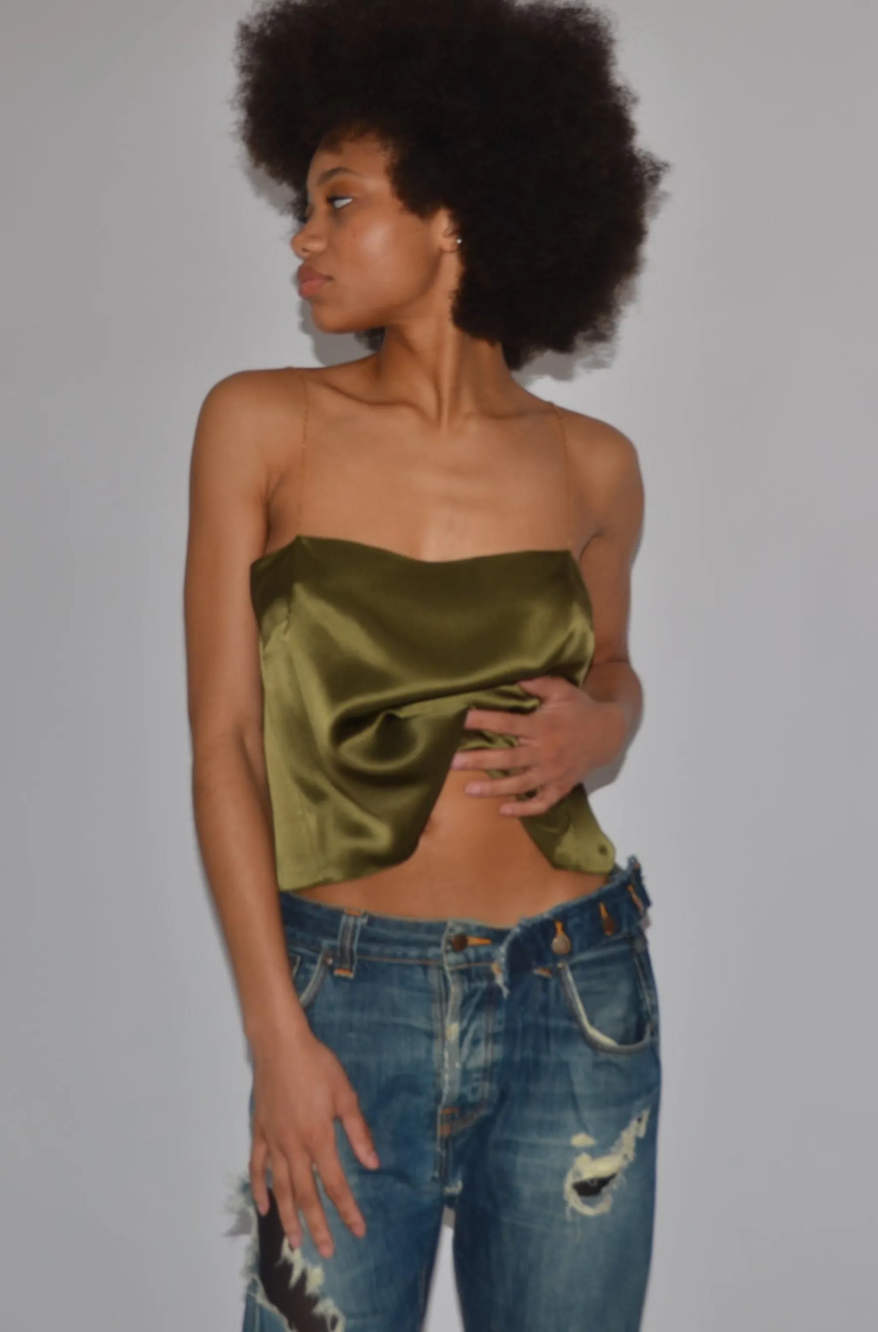 Silk Cami Tank sold by Kat Zarra product image thumbnail 4