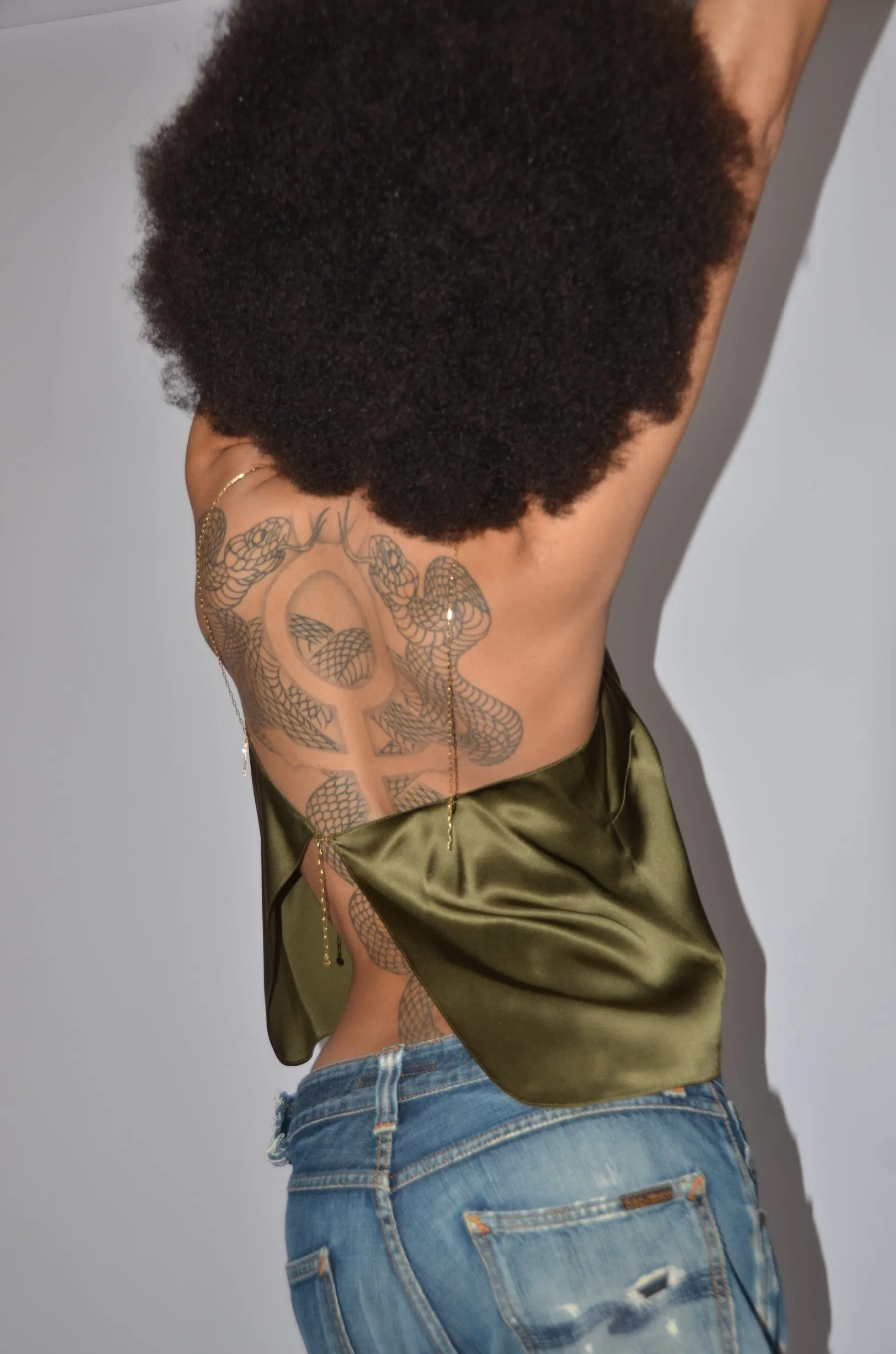 Silk Cami Tank sold by Kat Zarra product image thumbnail 5