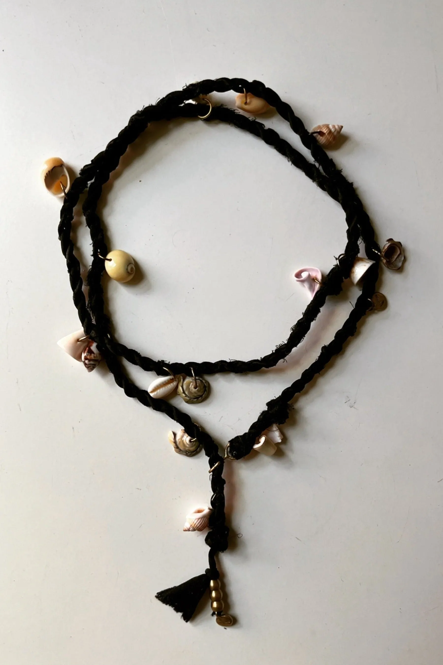 Silk Rope With Shells sold by Kat Zarra product image thumbnail 3