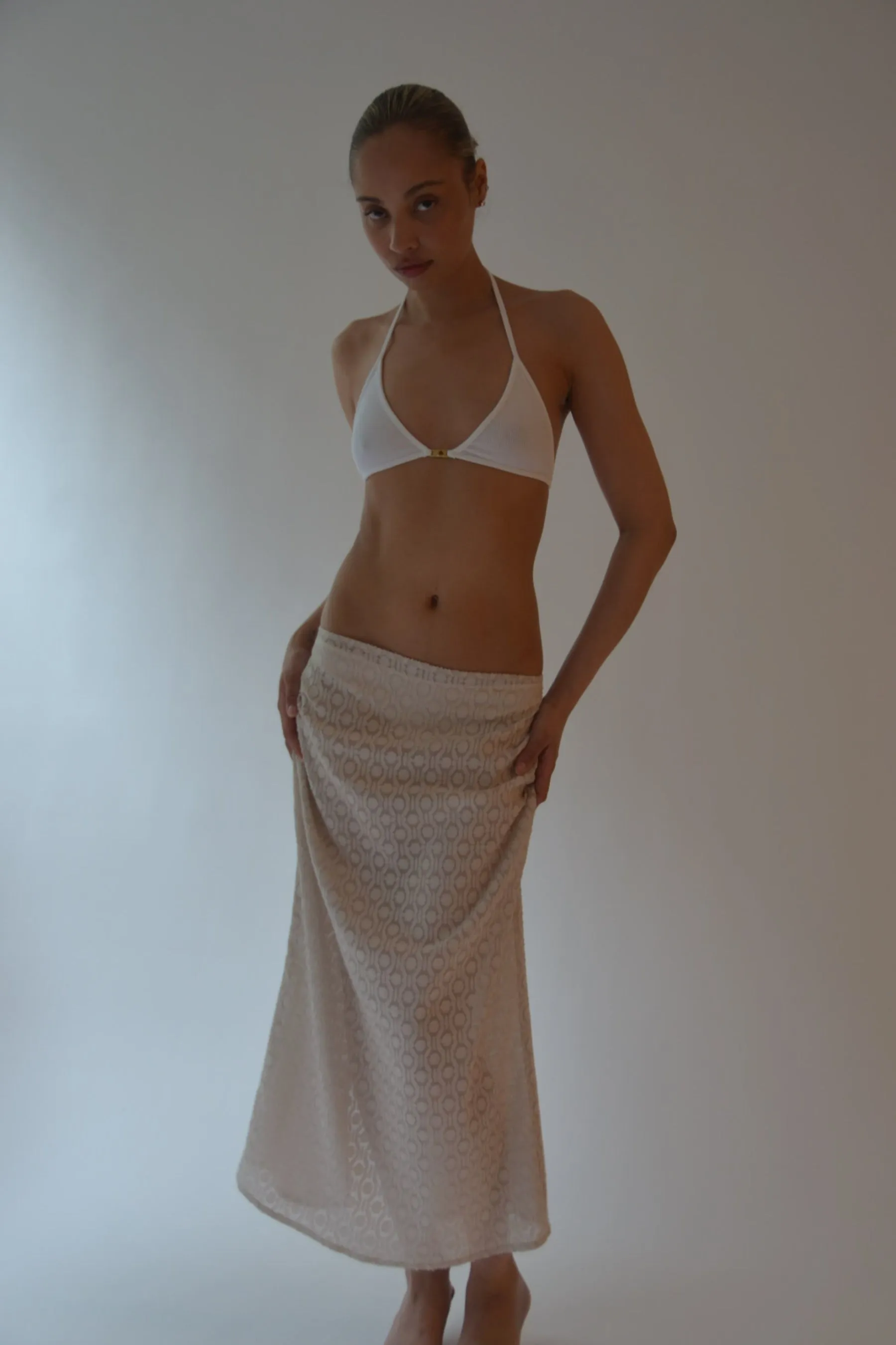 Silk Pencil Skirt sold by Kat Zarra product image thumbnail 4