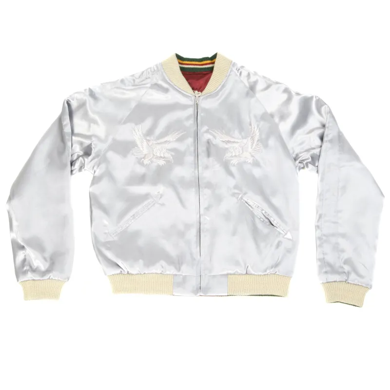 Tailor Toyo fully reversible Silver Souvenir Suka jacket TT11283 190 CANE11238A sold by Sugar Cane