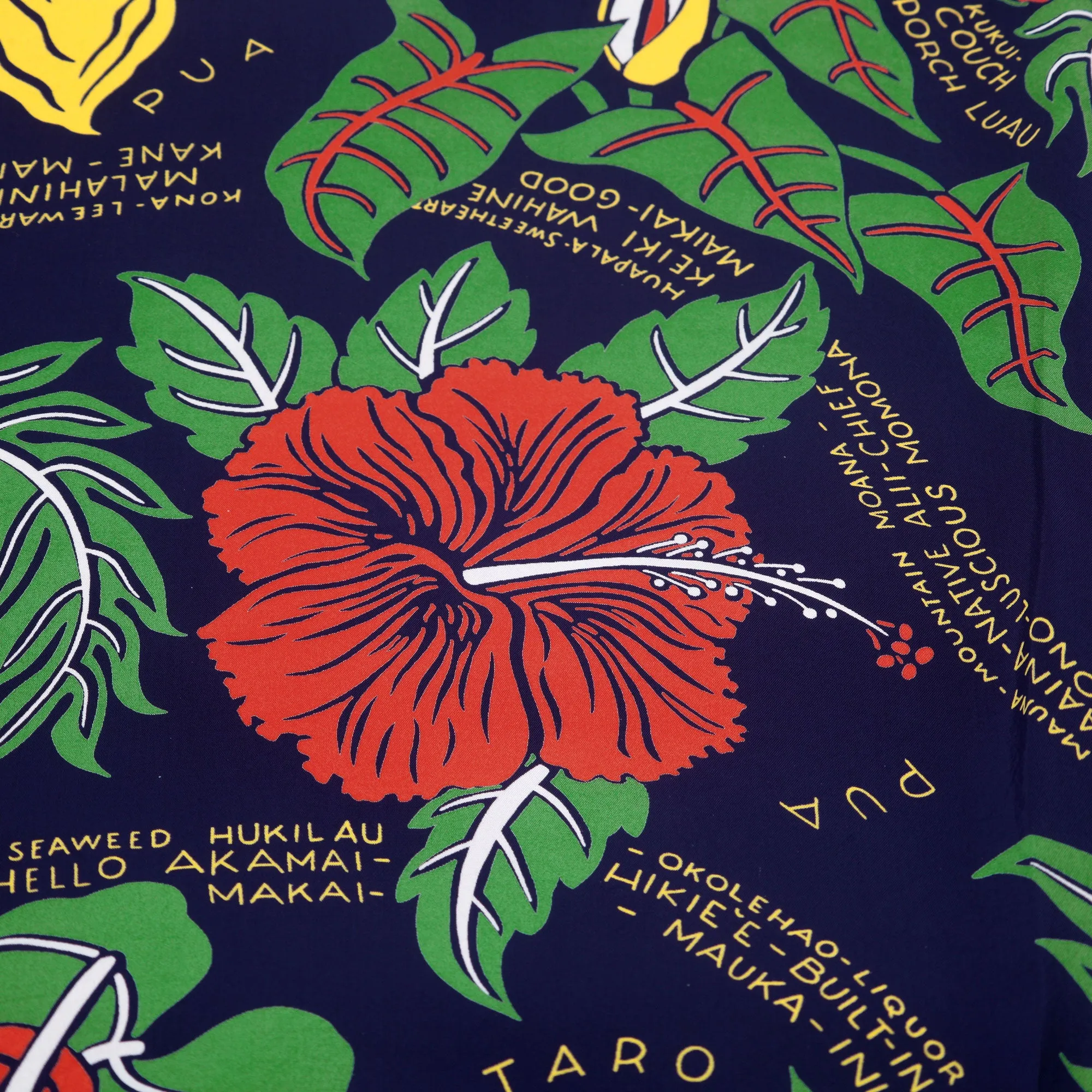 Romantic Hawaiian Nicknames SS38332 Navy Hawaiian Shirt SURF11094 sold by Sugar Cane product image thumbnail 5